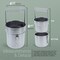 Stainless Steel Paint Brush Washer with Wash Tank, Spiral Holder, and Sediment Grate - Oil Paint Brush Cleaner for Artists